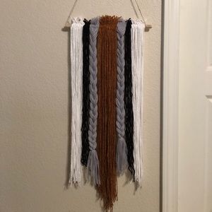 Urban boho wall hanging